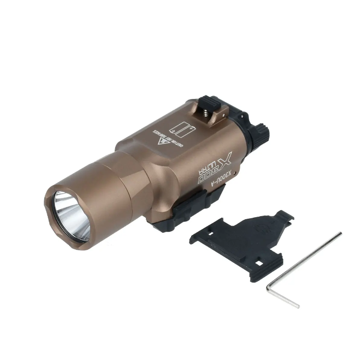 1788851942960 SY SF X300U-T Taktikal Fener Tan - Görsel 1